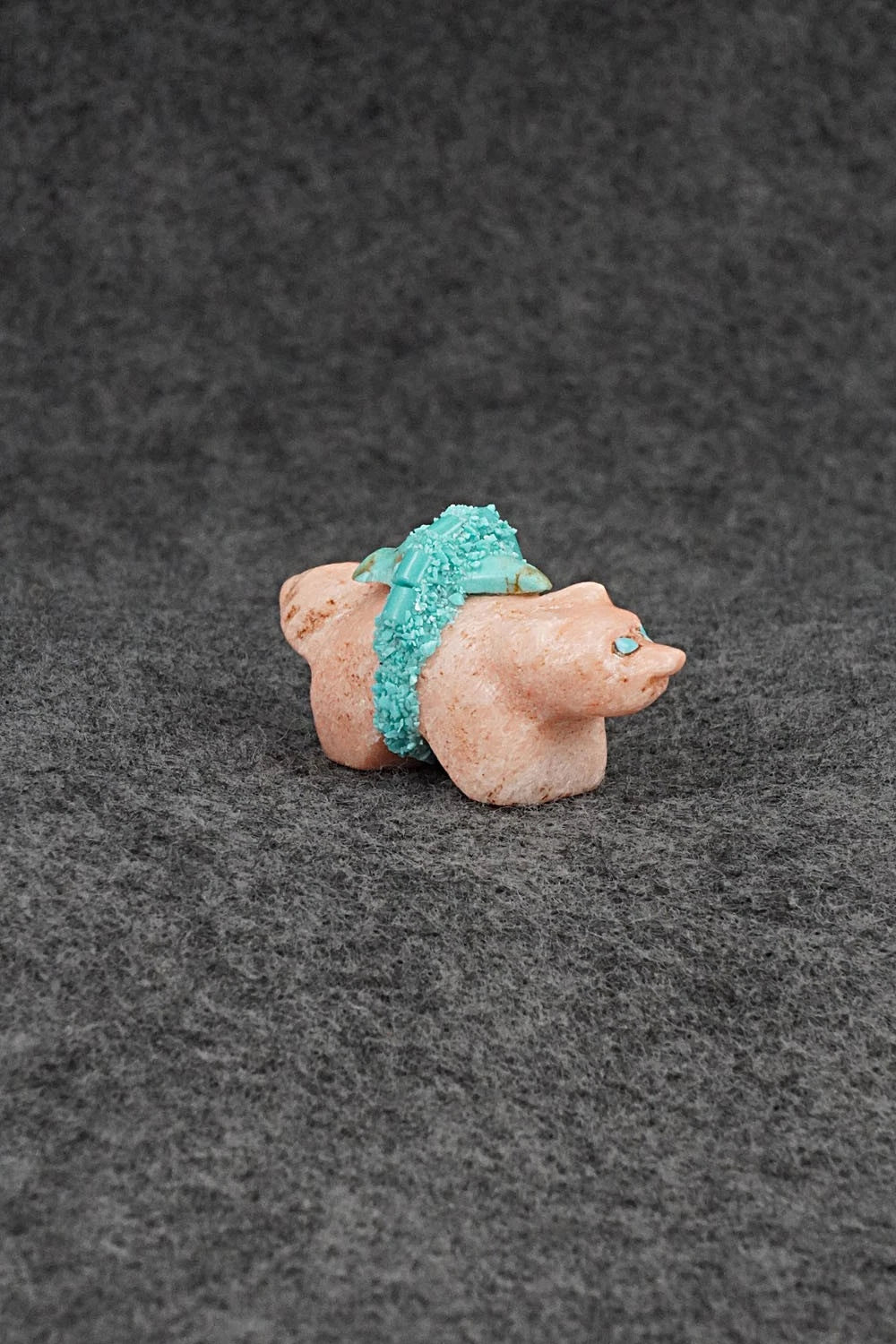 Wolf Zuni Fetish Carving - Marveletta Phillips