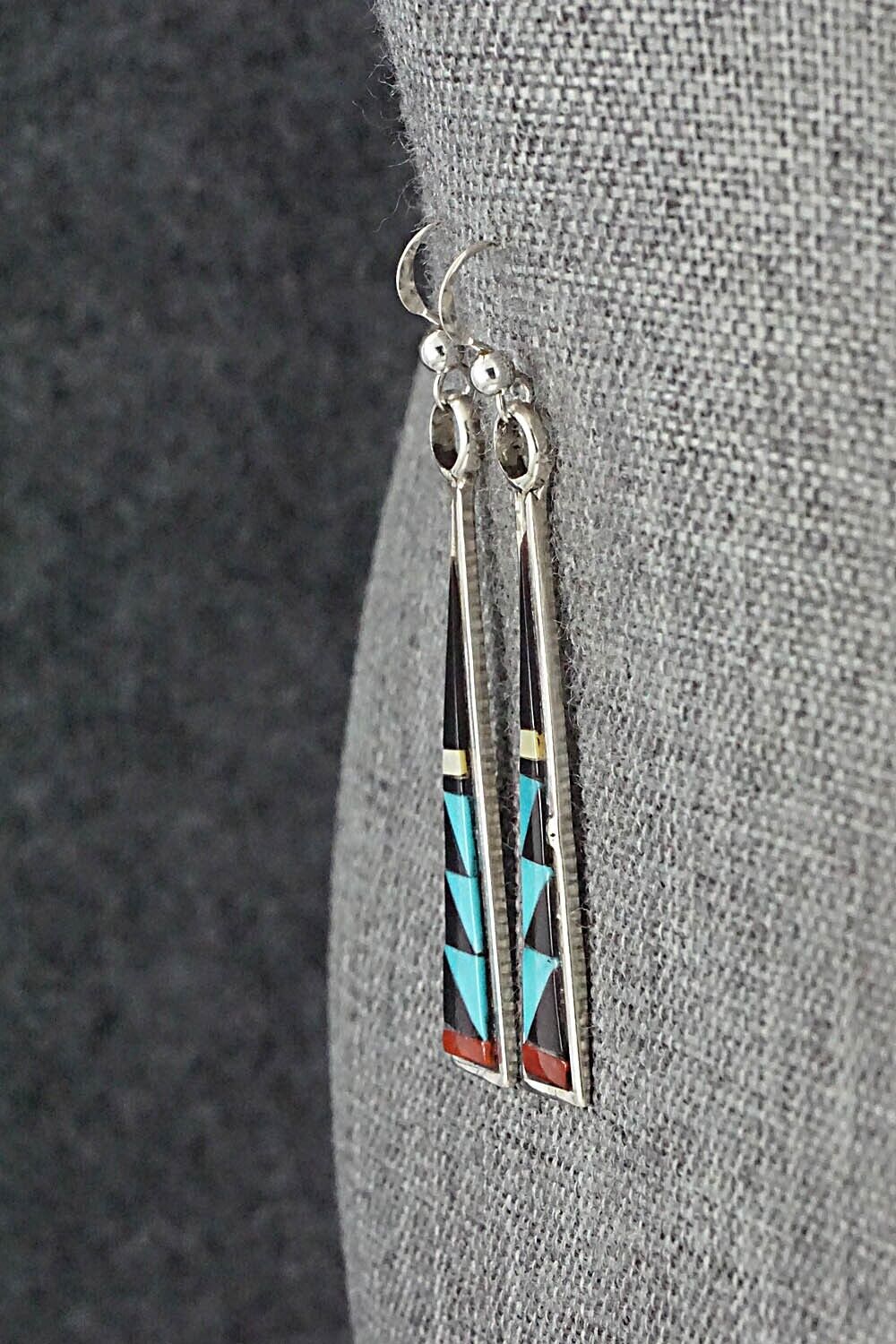 Multi-Stone & Sterling Silver Earrings - Tammie Qualo