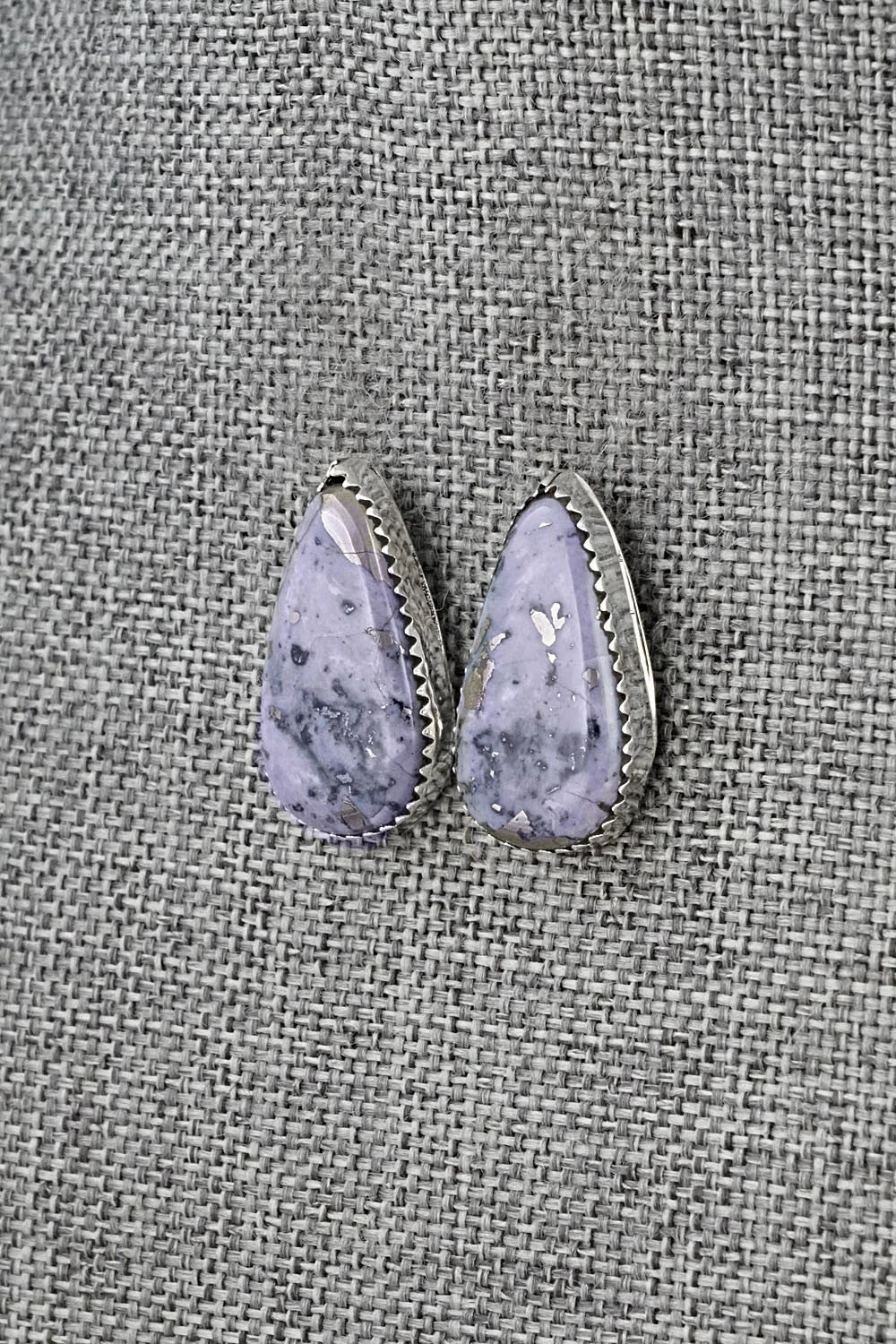 Morado & Sterling Silver Earrings - Murray Hannaweeka