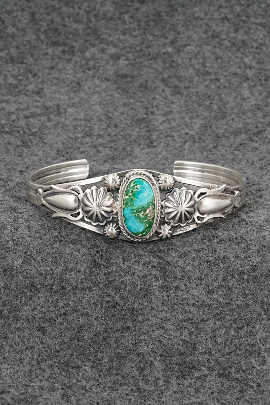 Turquoise & Sterling Silver Bracelet - Sharon McCarthy