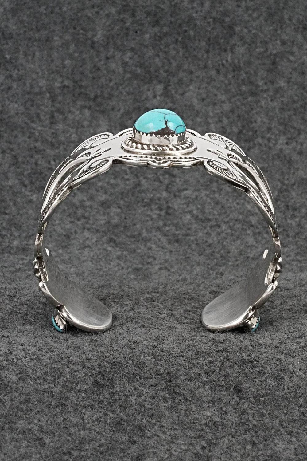 Turquoise & Sterling Silver Bracelet - Roland Dixson
