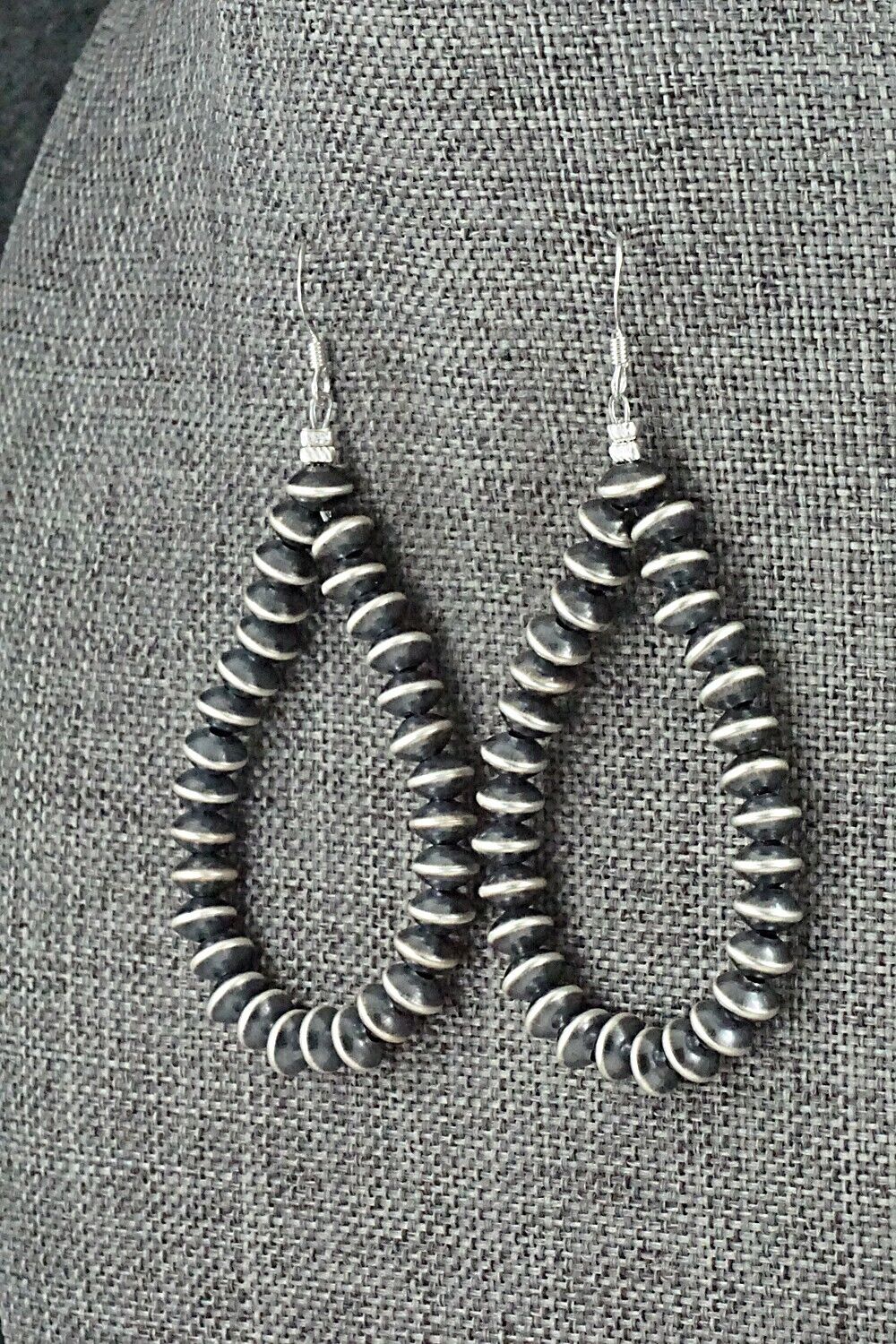 Sterling Silver Beaded Earrings - Louise Joe