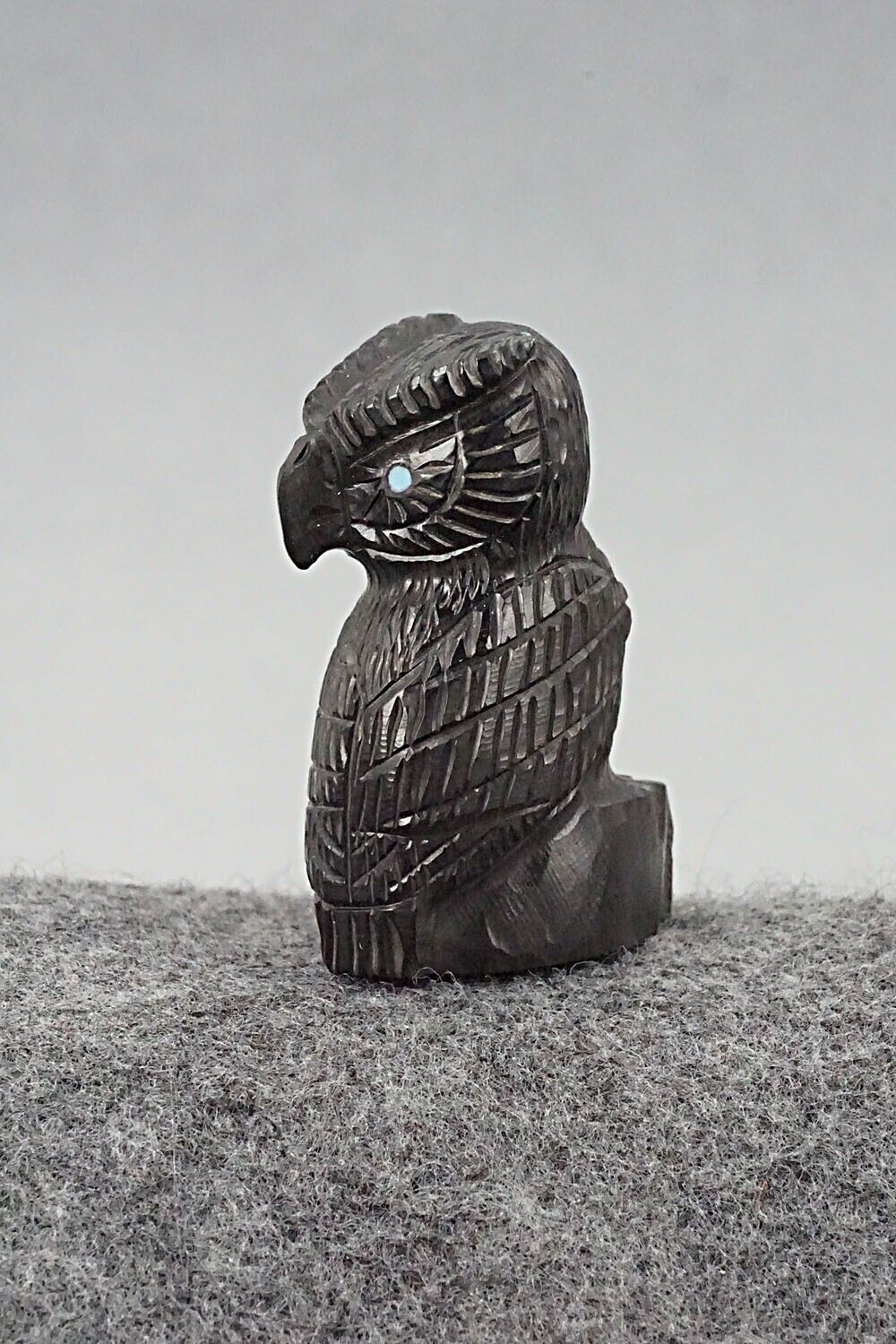 Owl Zuni Fetish Carving - Chris Peina