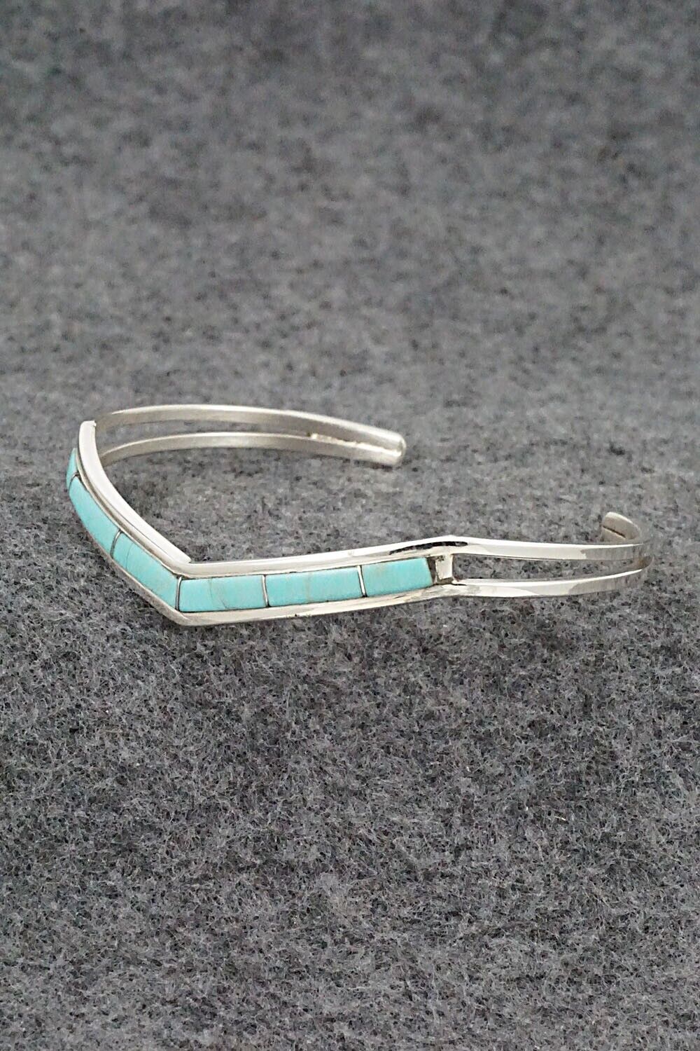 Turquoise & Sterling Silver Bracelet - Jamie Johnson