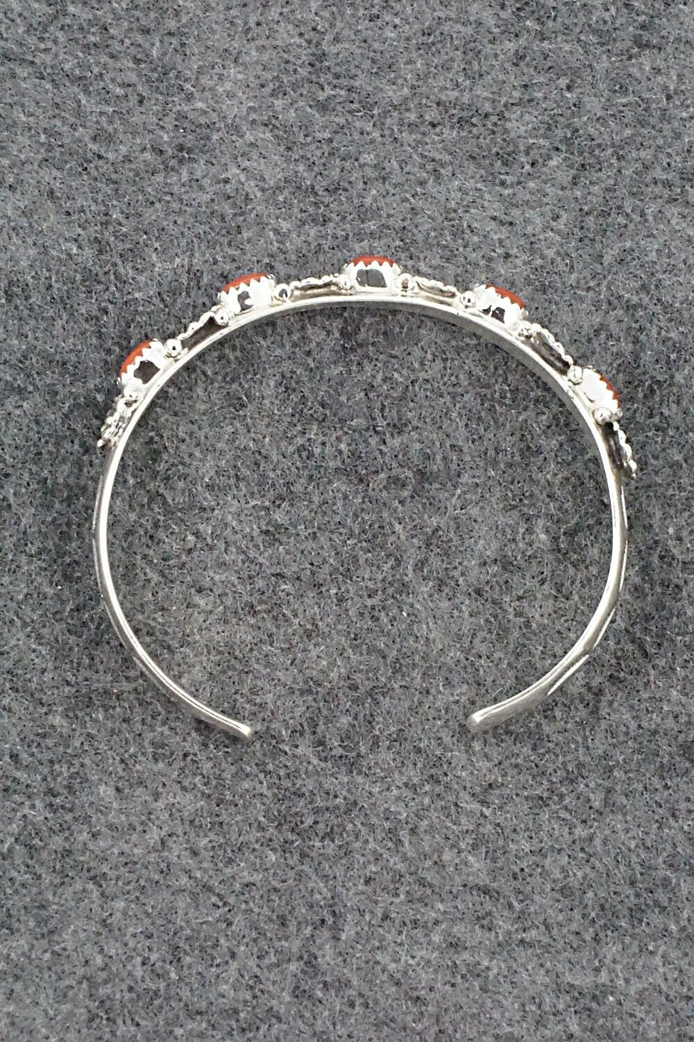 Coral & Sterling Silver Bracelet - Harris Largo