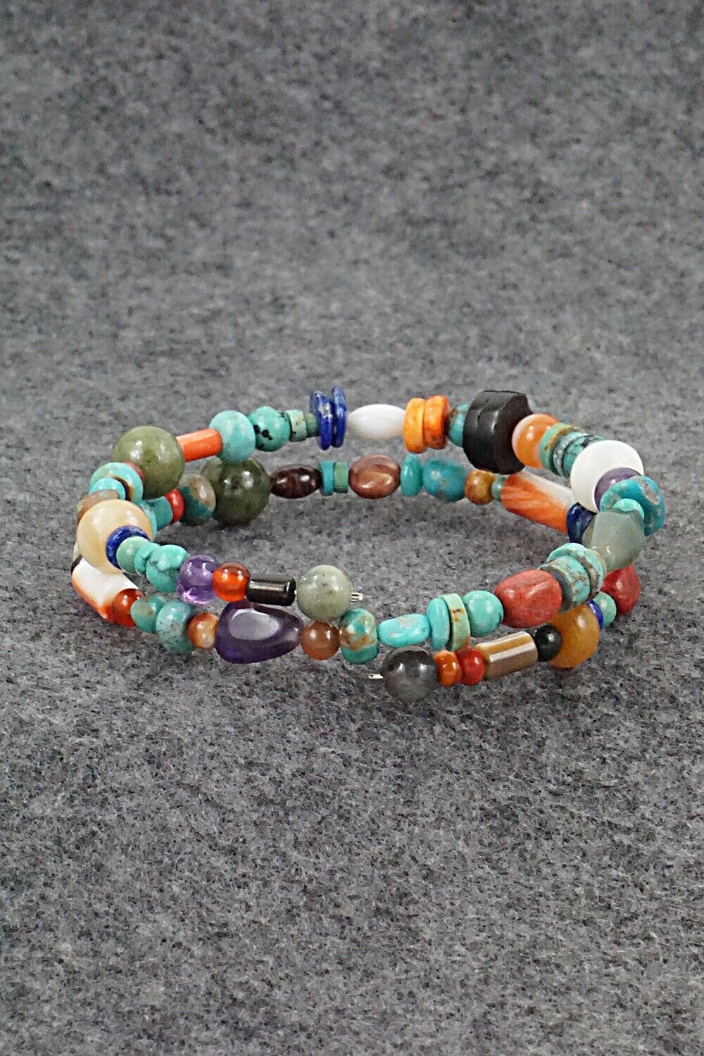 Multi-Stone Beaded Bracelet - Helen Tsosie