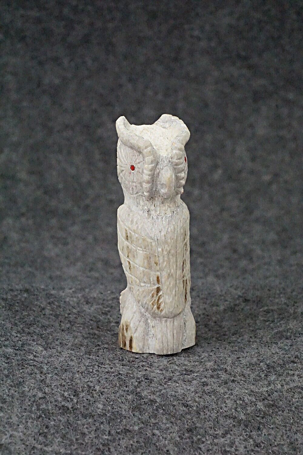 Owl Zuni Fetish Carving - Chris Peina