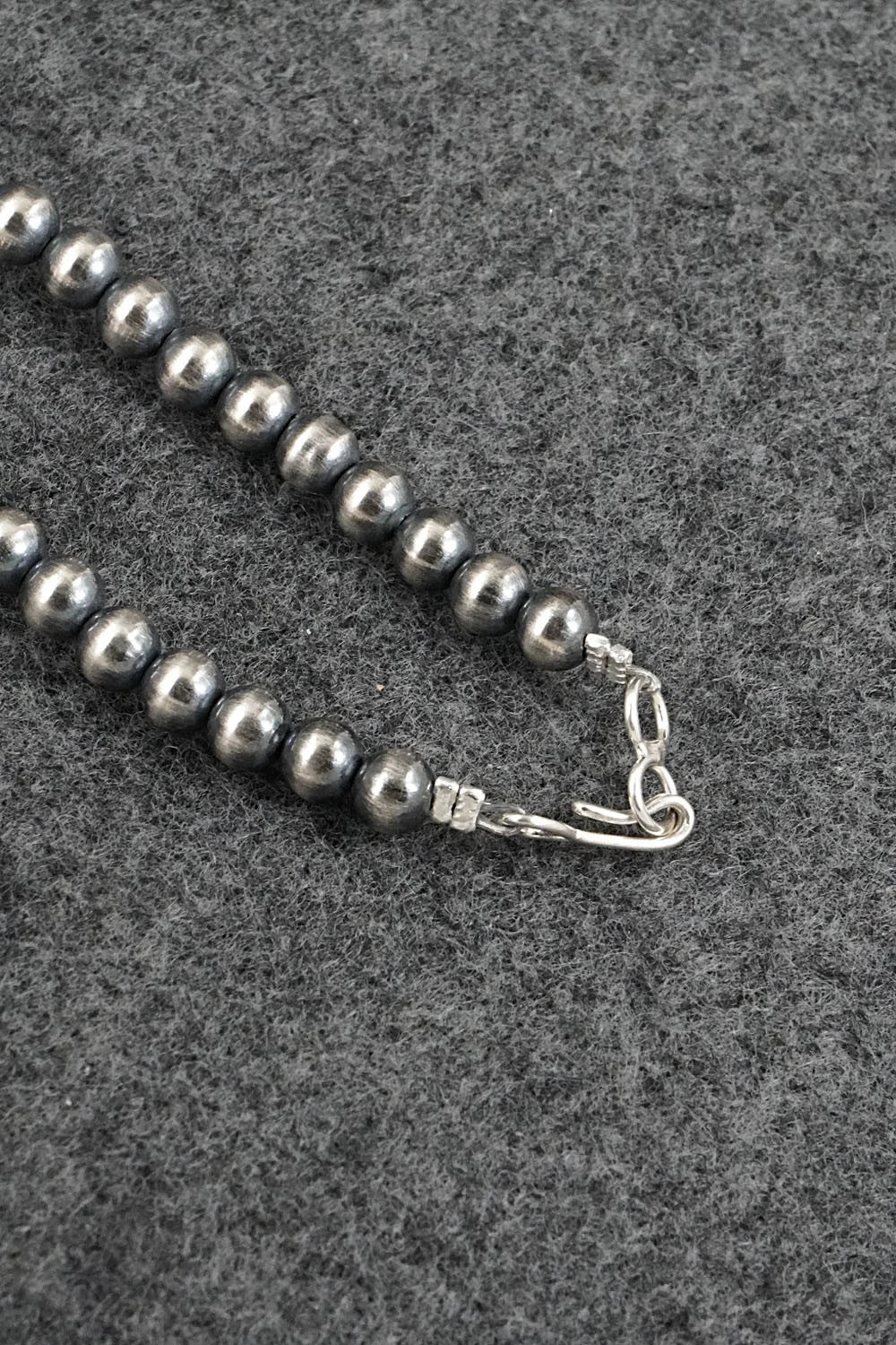 Turquoise & Sterling Silver Necklace - Jeremy Delgarito