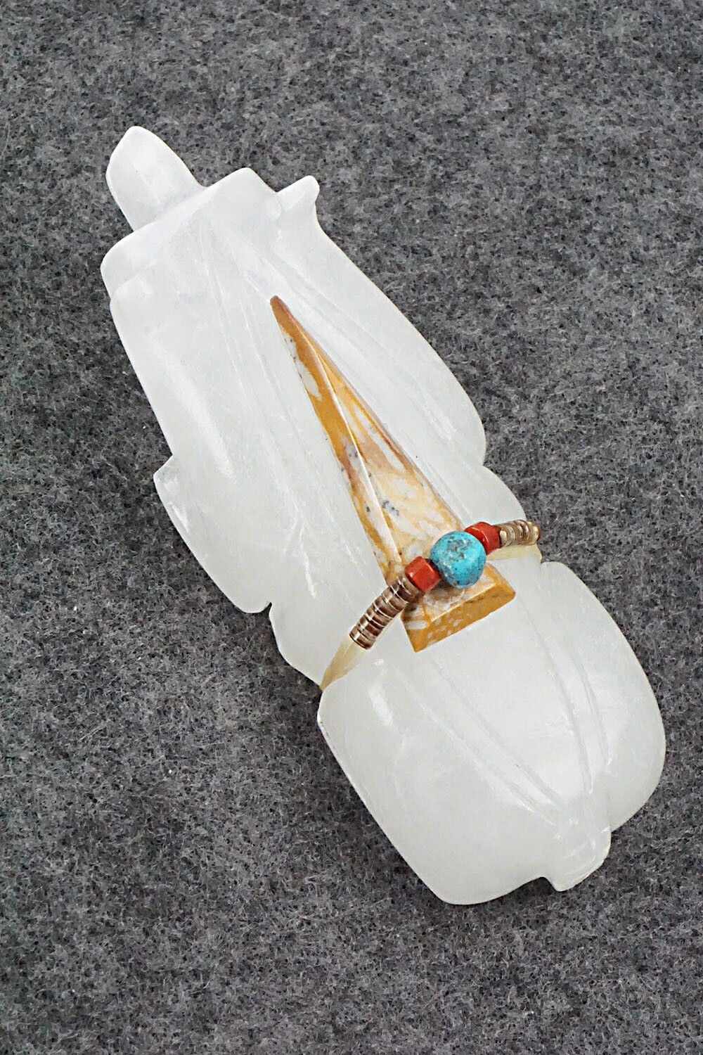 Badger Zuni Fetish Carving - Alex Tsethlikai