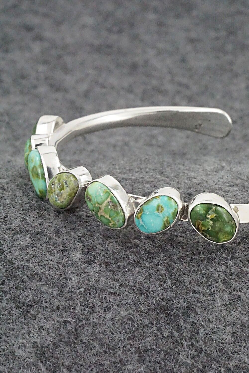 Turquoise & Sterling Silver Bracelet - Samuel Yellowhair