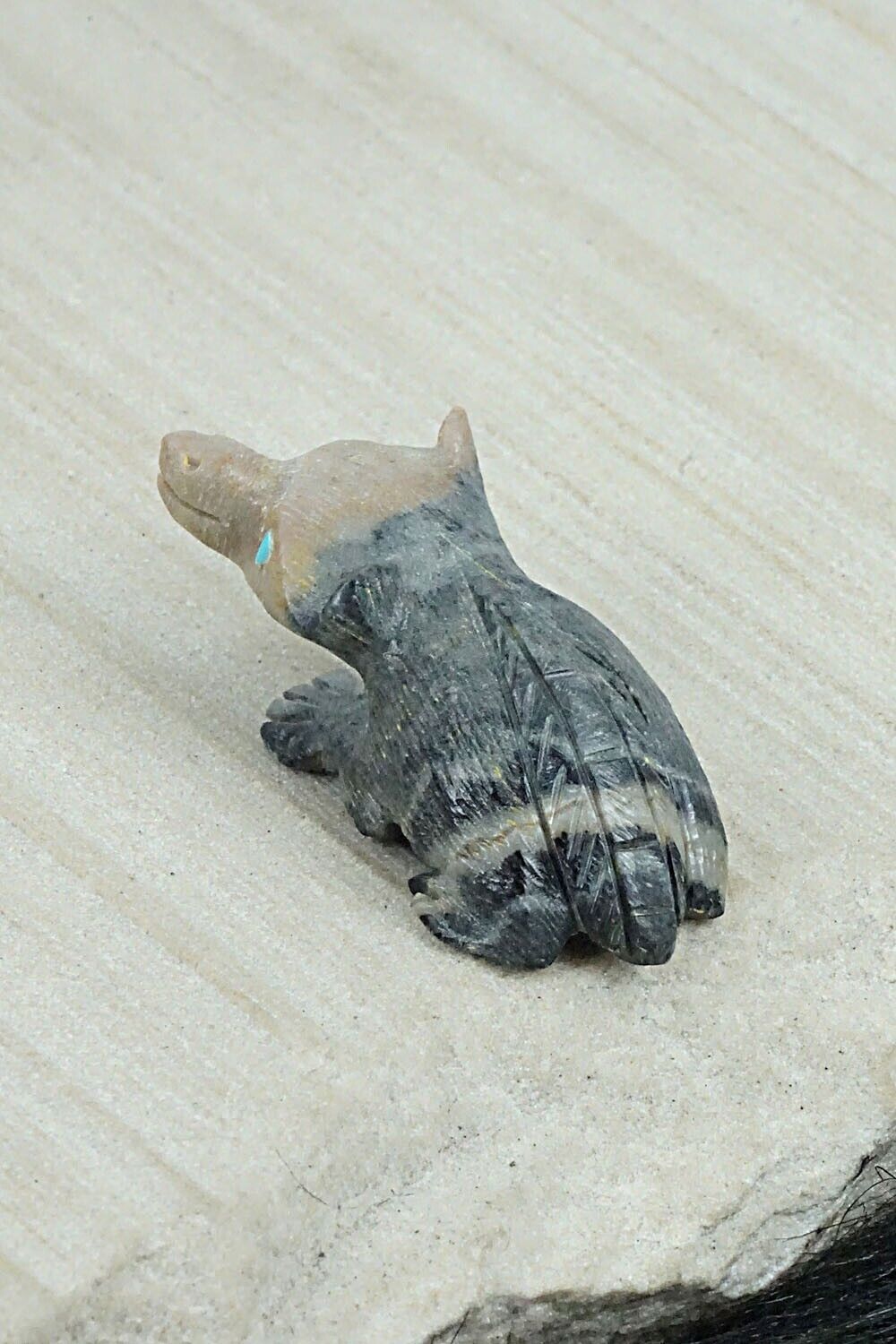 Badger Zuni Fetish Carving - Dana Malani