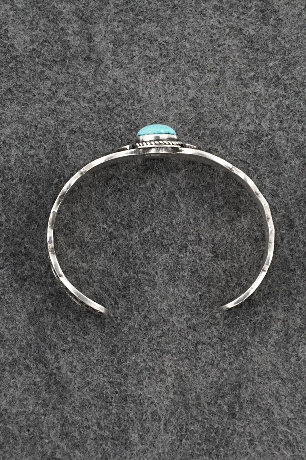 Turquoise & Sterling Silver Bracelet - Leonard Maloney