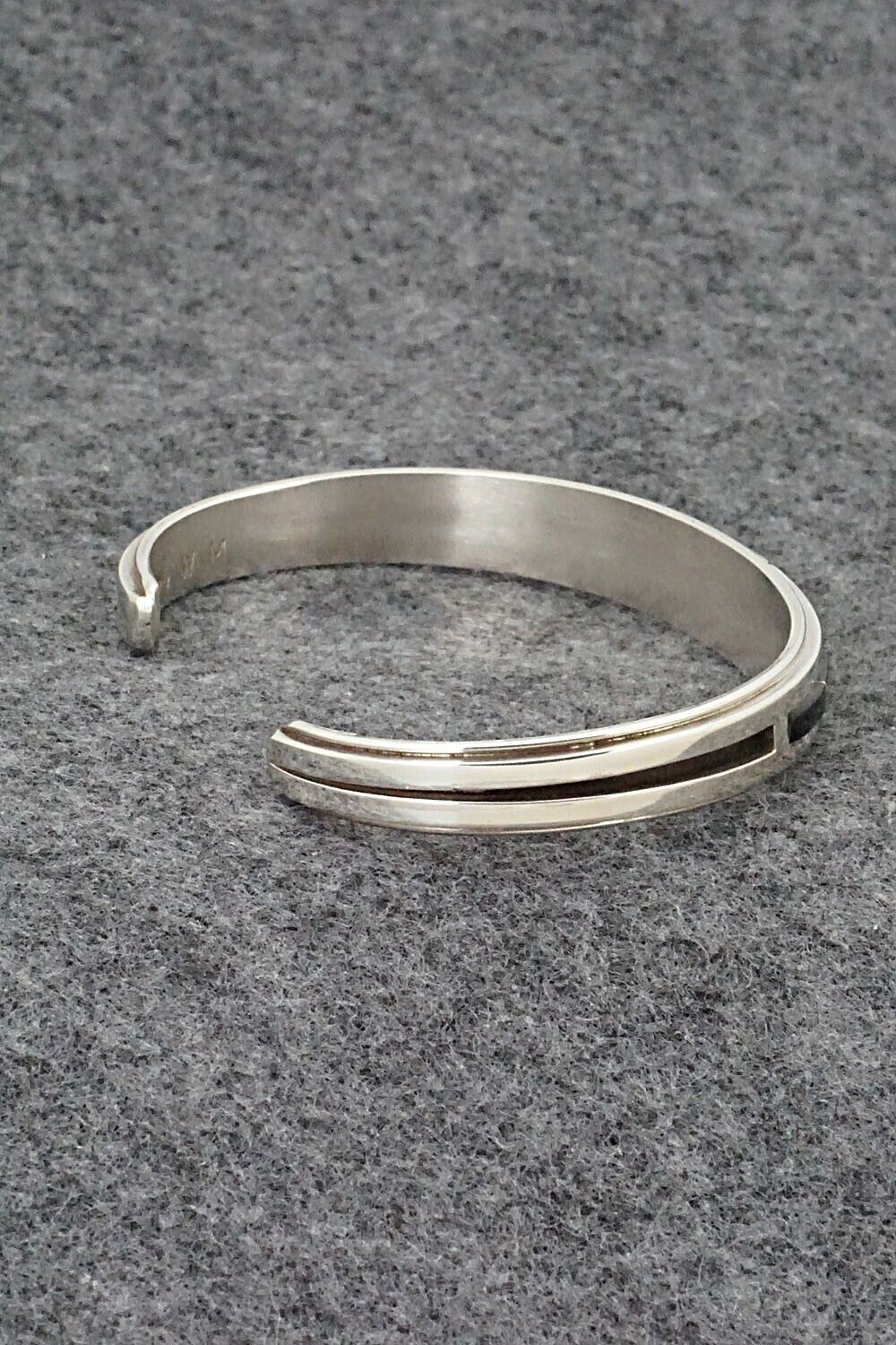Onyx & Sterling Silver Bracelet - Wilbert Muskett
