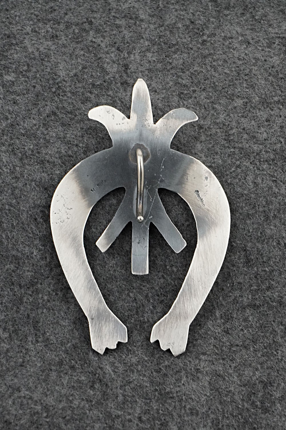 Sterling Silver Naja Pendant - Harrison Bitsue