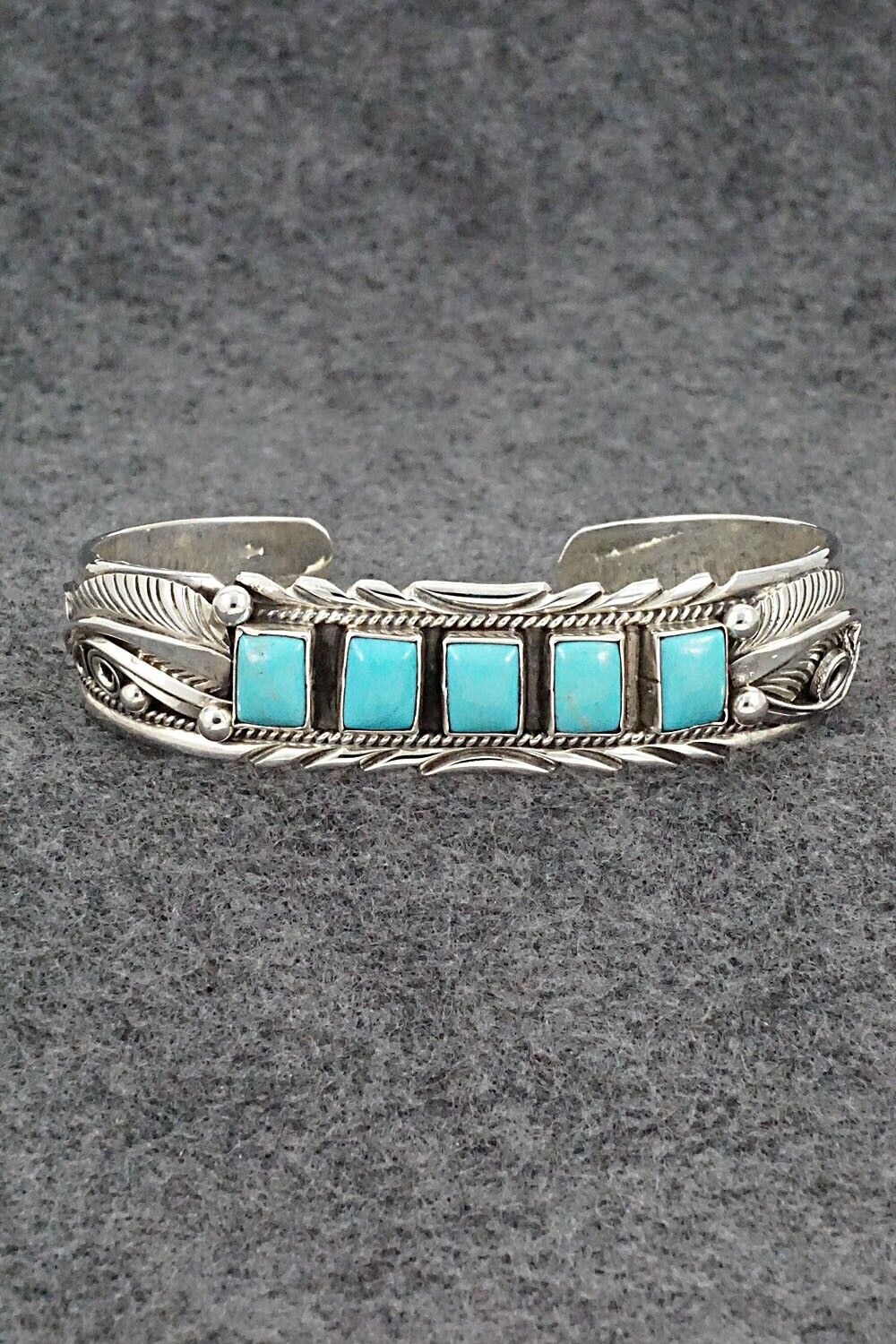 Turquoise & Sterling Silver Bracelet - Davey Morgan