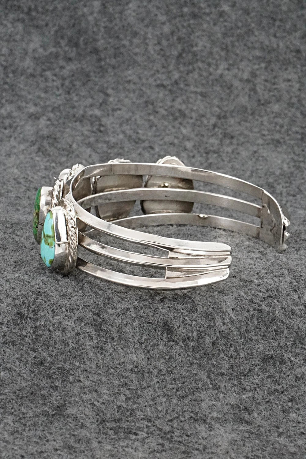 Turquoise & Sterling Silver Bracelet - Melvin Jones