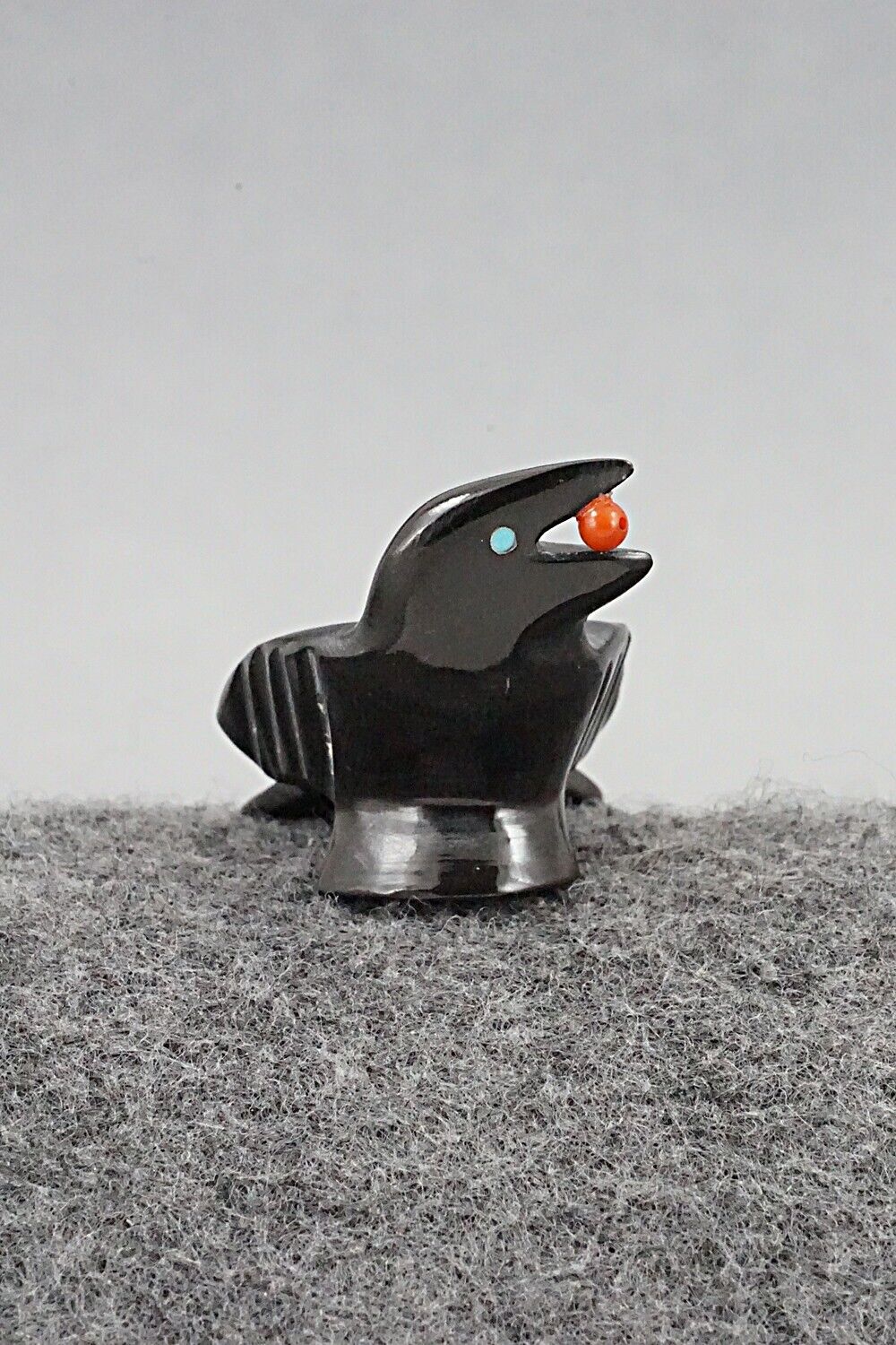 Crow Zuni Fetish Carving - Calvert Bowannie