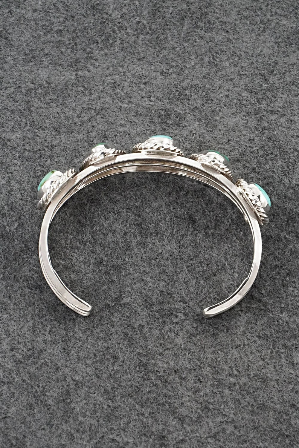 Turquoise & Sterling Silver Bracelet - Melvin Jones