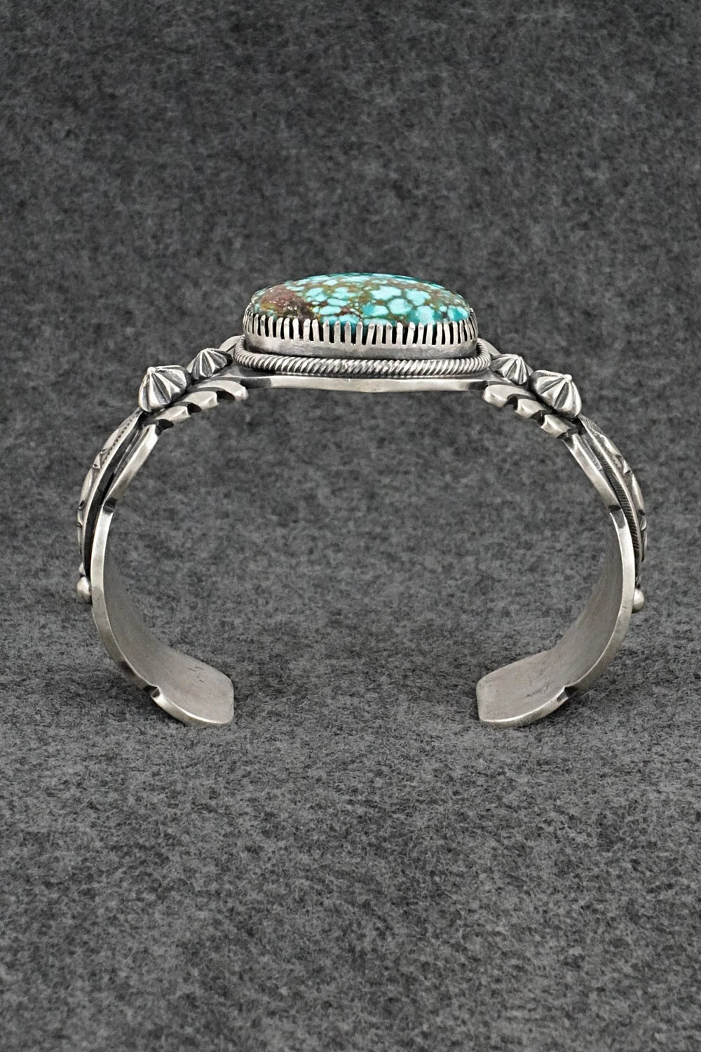 Turquoise & Sterling Silver Bracelet - Mark Yazzie