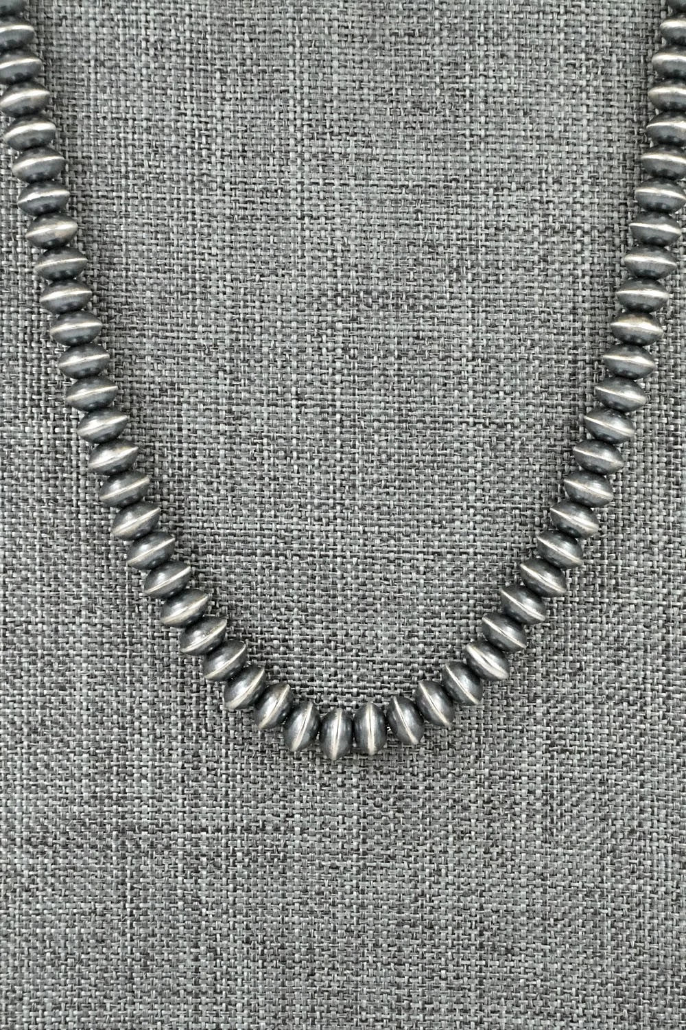 Sterling Silver Navajo Pearl Necklace 20" - Austin Haley
