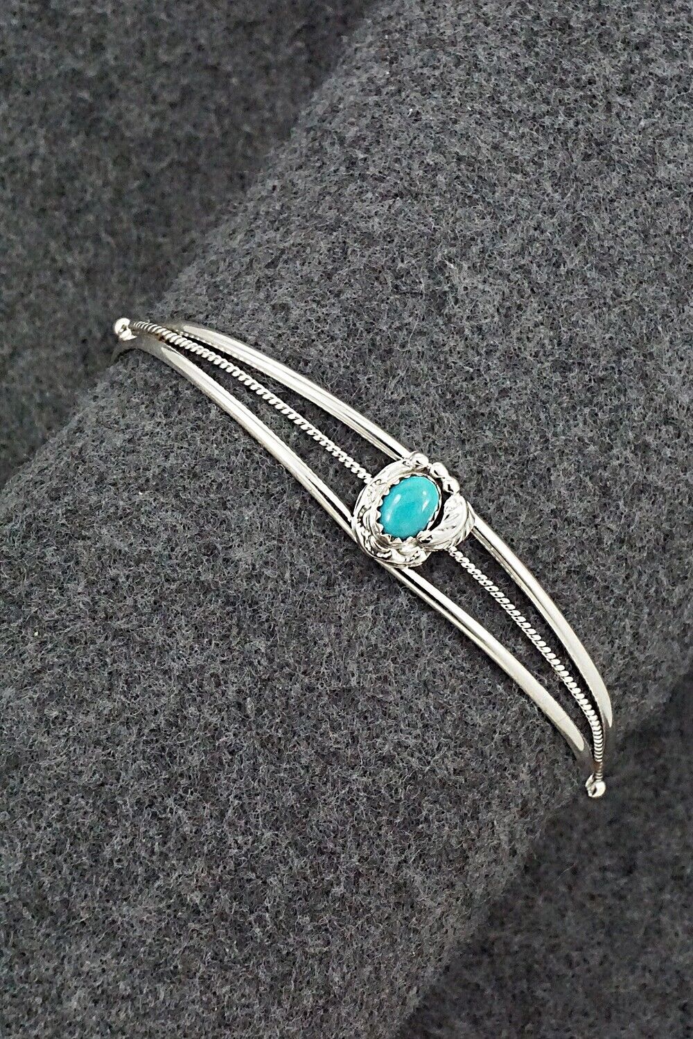 Turquoise & Sterling Silver Bracelet - Harris Largo