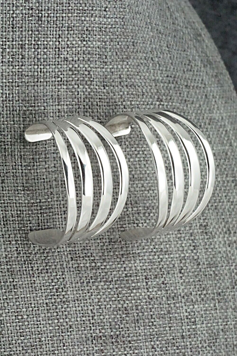 Sterling Silver Hoop Earrings - Grace Silver