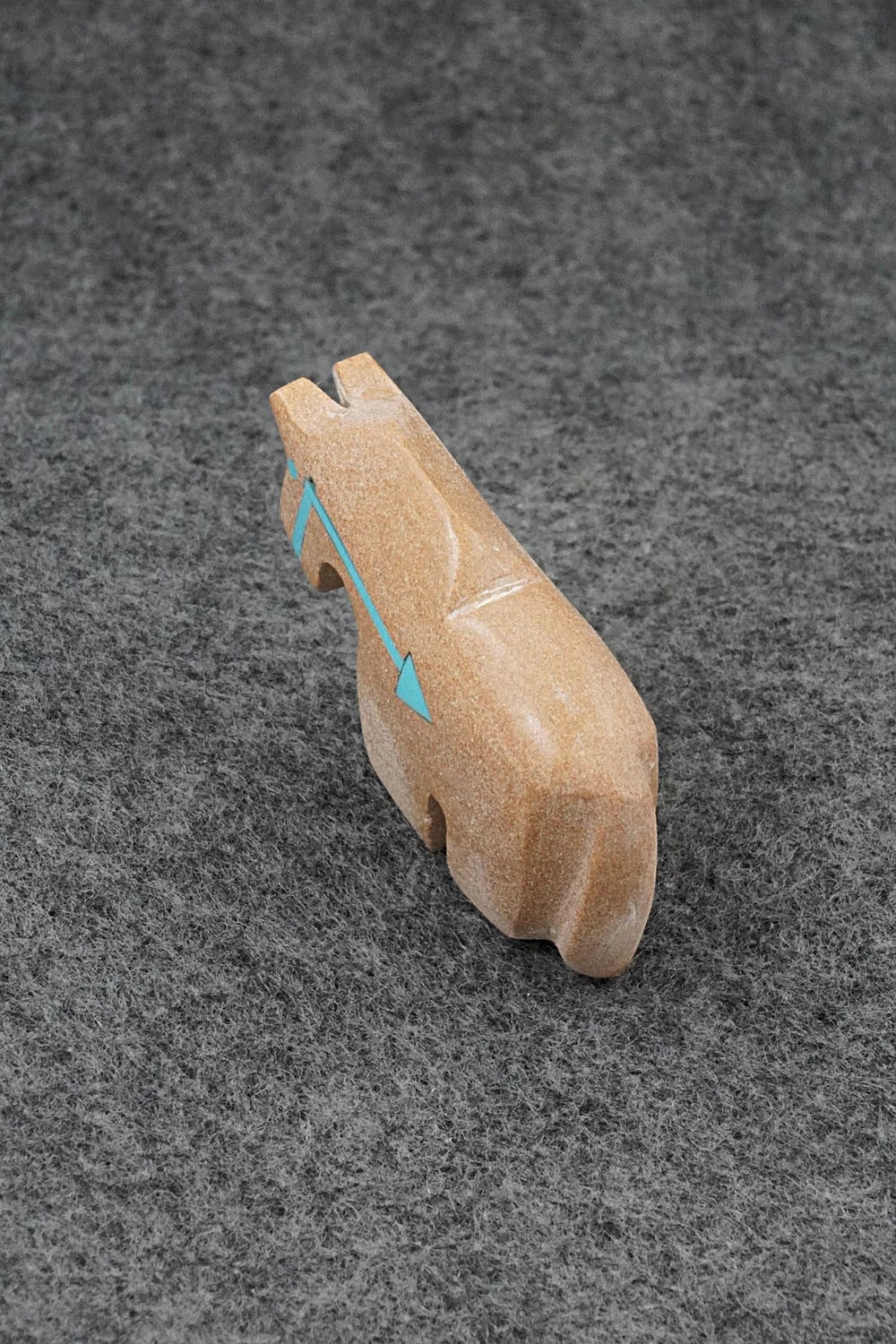 Horse Zuni Fetish Carving - Bernard Laiwakete