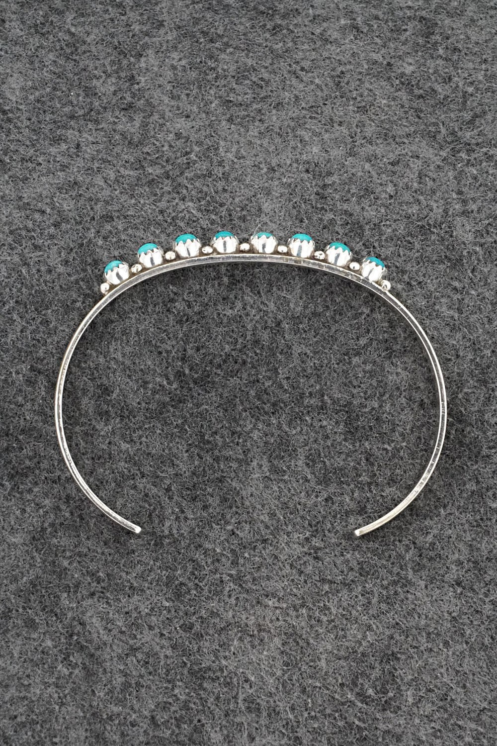 Turquoise & Sterling Silver Bracelet - Gaynell Parker