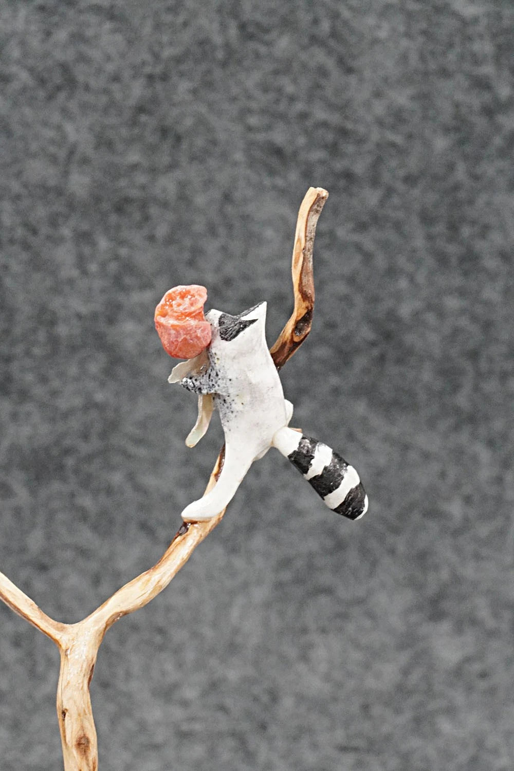 Raccoon Zuni Fetish Carving - Ruben Najera