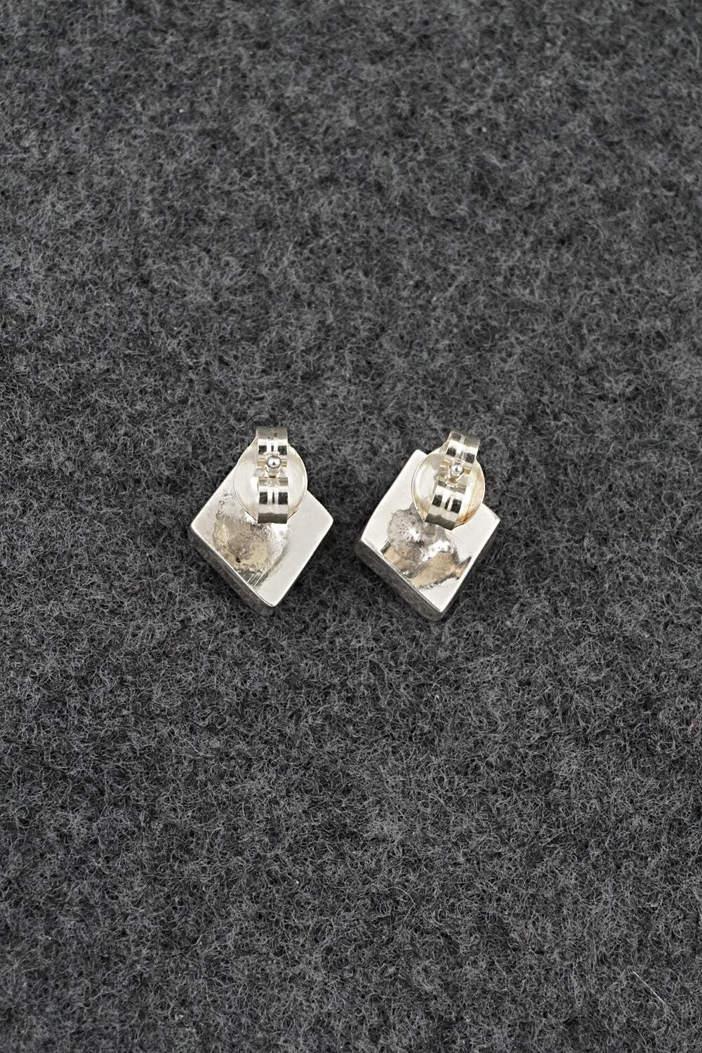 Opalite, Mother of Pearl & Sterling Silver Earrings - Willis Kylestewa
