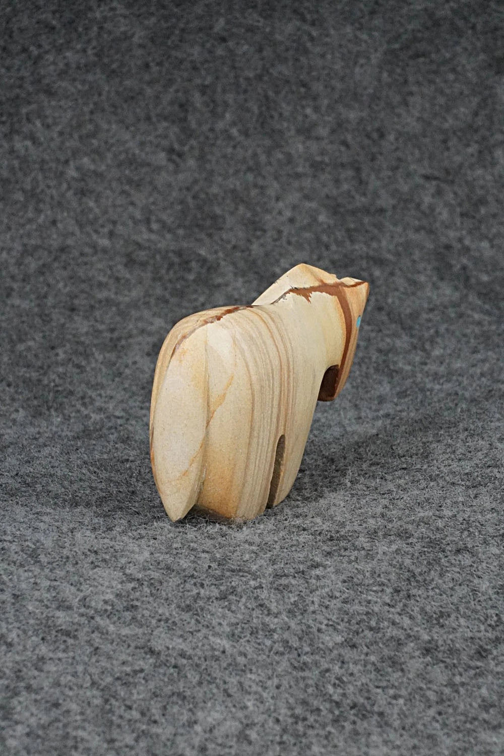 Horse Zuni Fetish Carving - Bernard Laiwakete