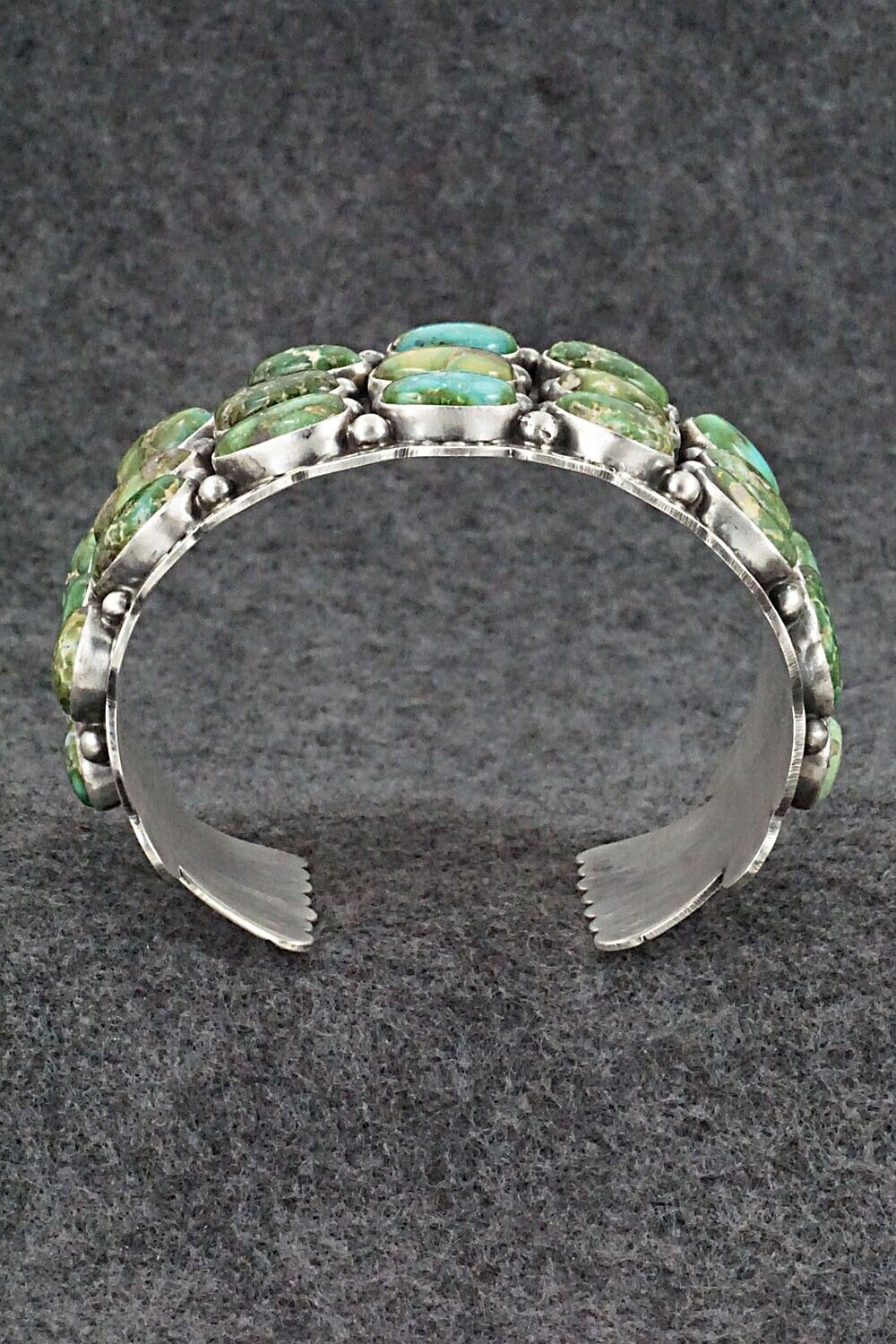 Turquoise & Sterling Silver Bracelet - Tom Lewis