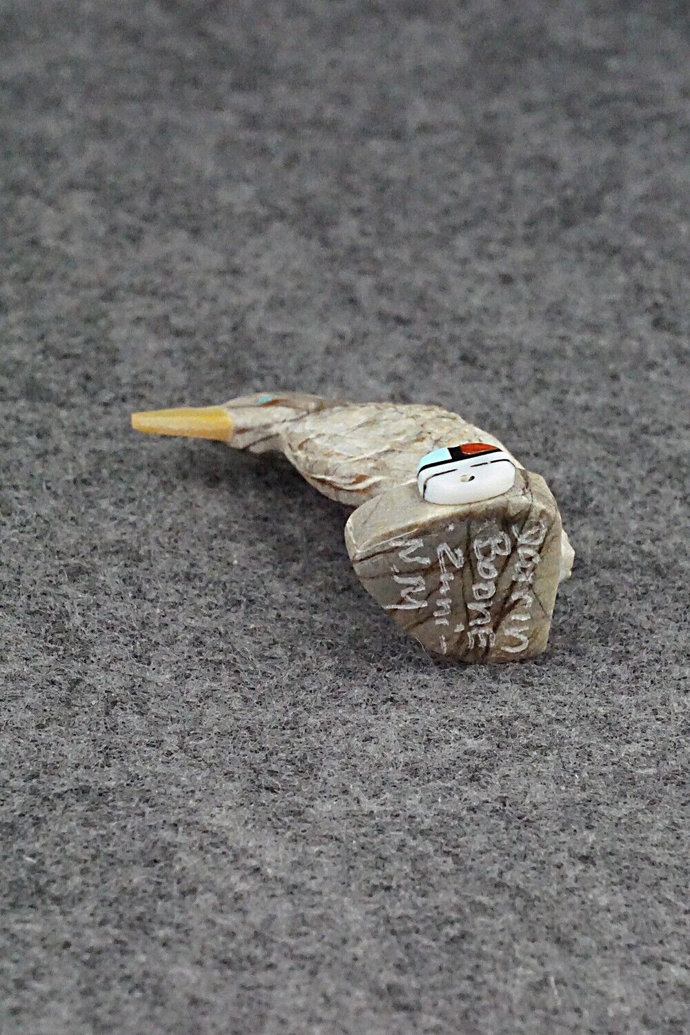 Quail Zuni Fetish Carving - Darrin Boone