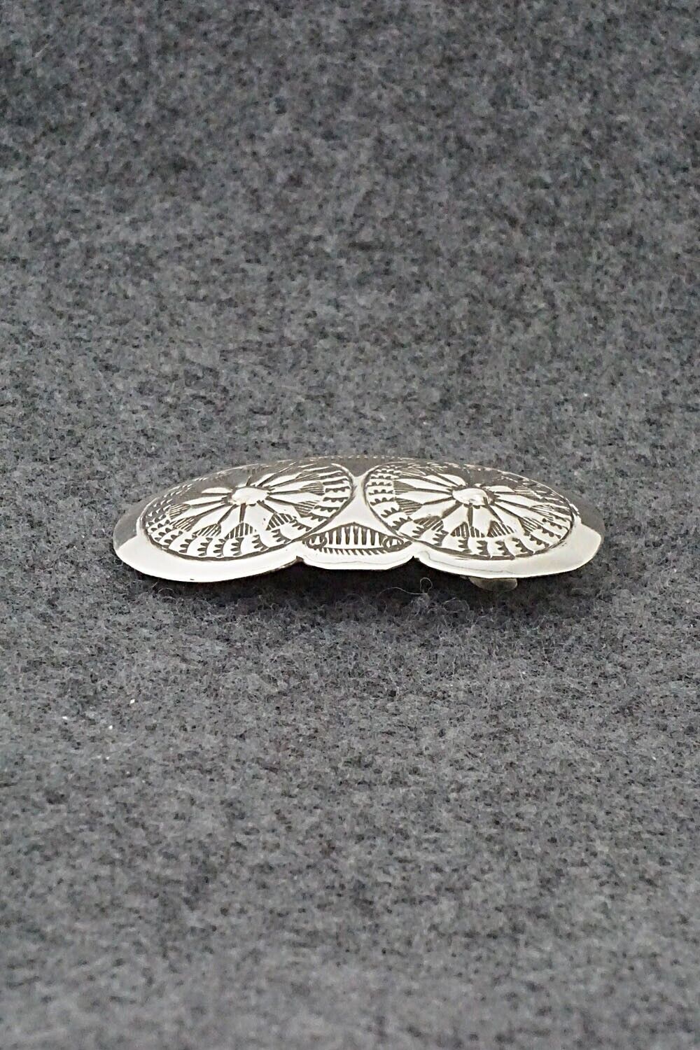 Sterling Silver Hair Barrette - Arlene Soce