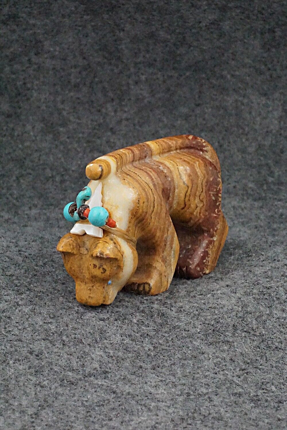 Mountain Lion Zuni Fetish Carving - Douglas Martza