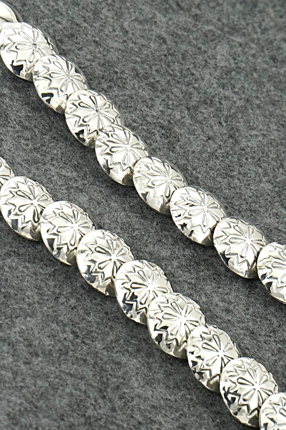 Turquoise Sterling Silver Necklace and Earrings Set - Tim Thompson