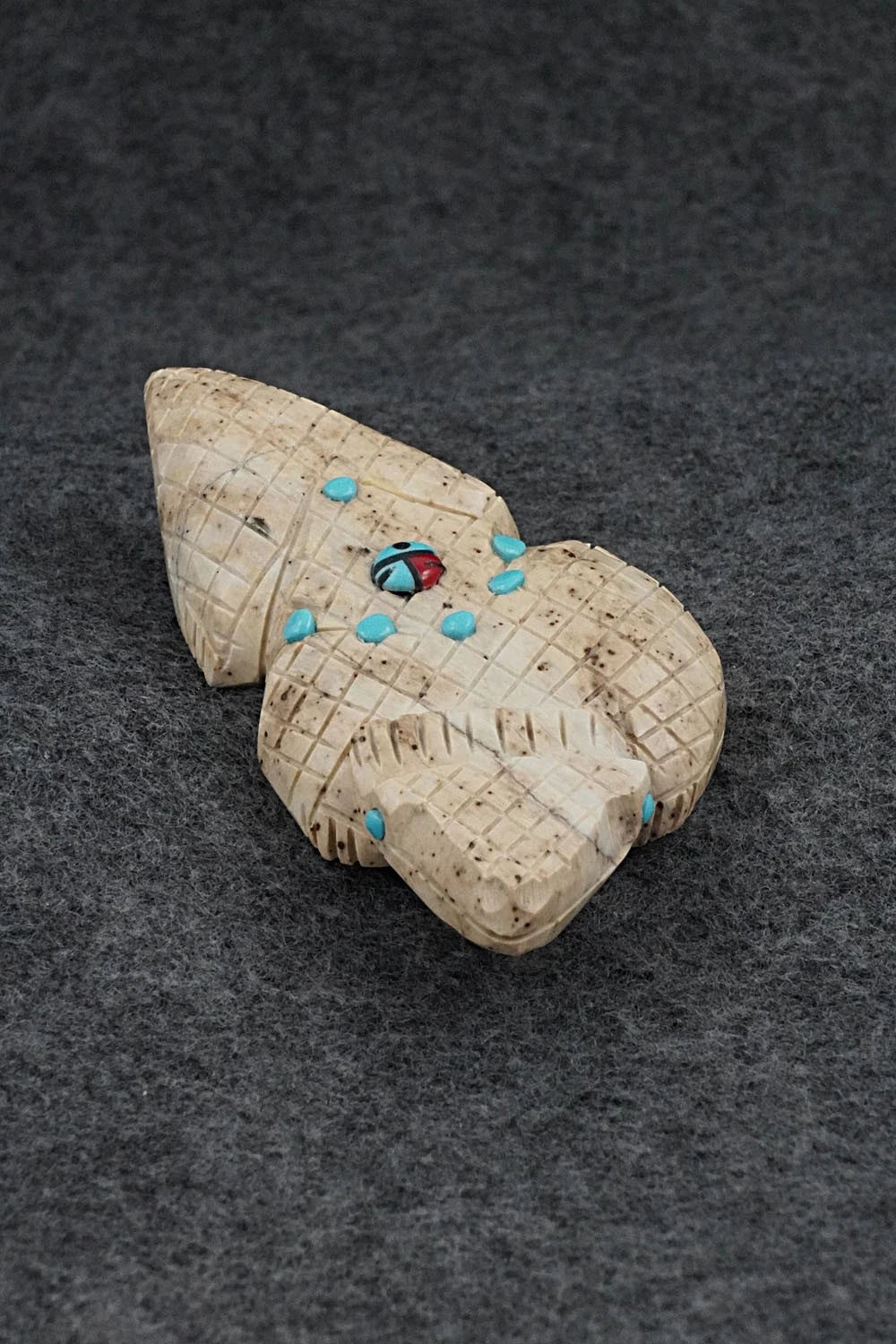 Horned Toad Zuni Fetish Carving - Danette Laate