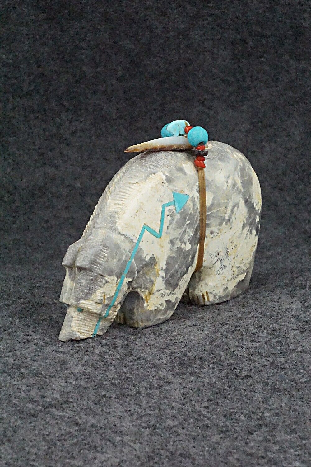 Bear Zuni Fetish Carving - Douglas Martza