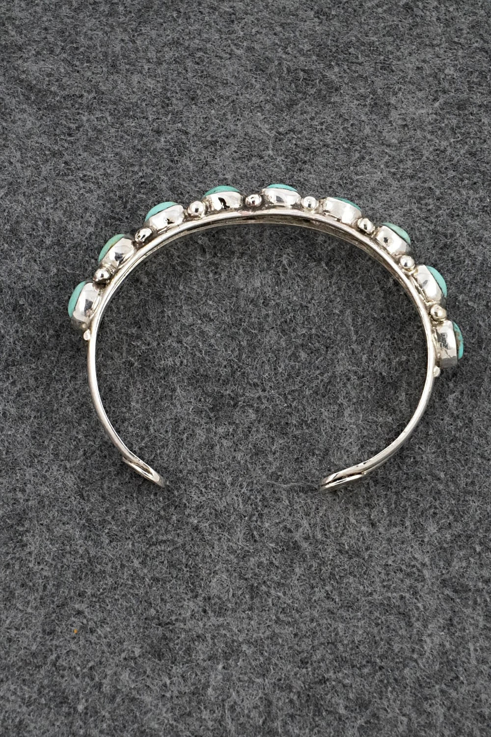 Turquoise & Sterling Silver Bracelet - Priscilla Reeder