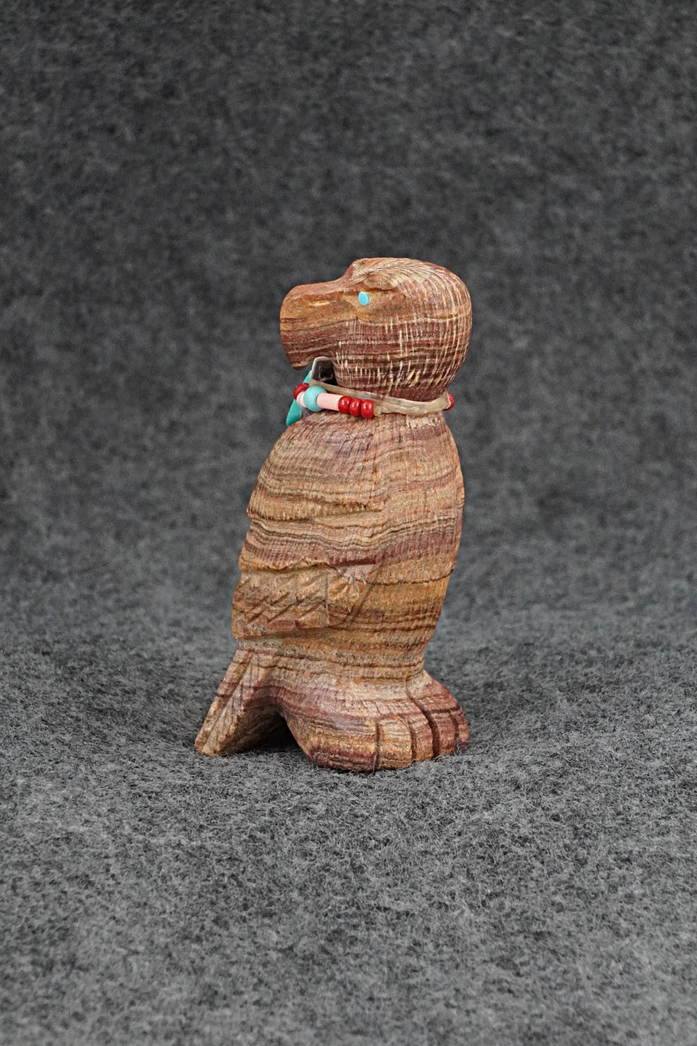 Eagle Zuni Fetish Carving - Douglas Martza