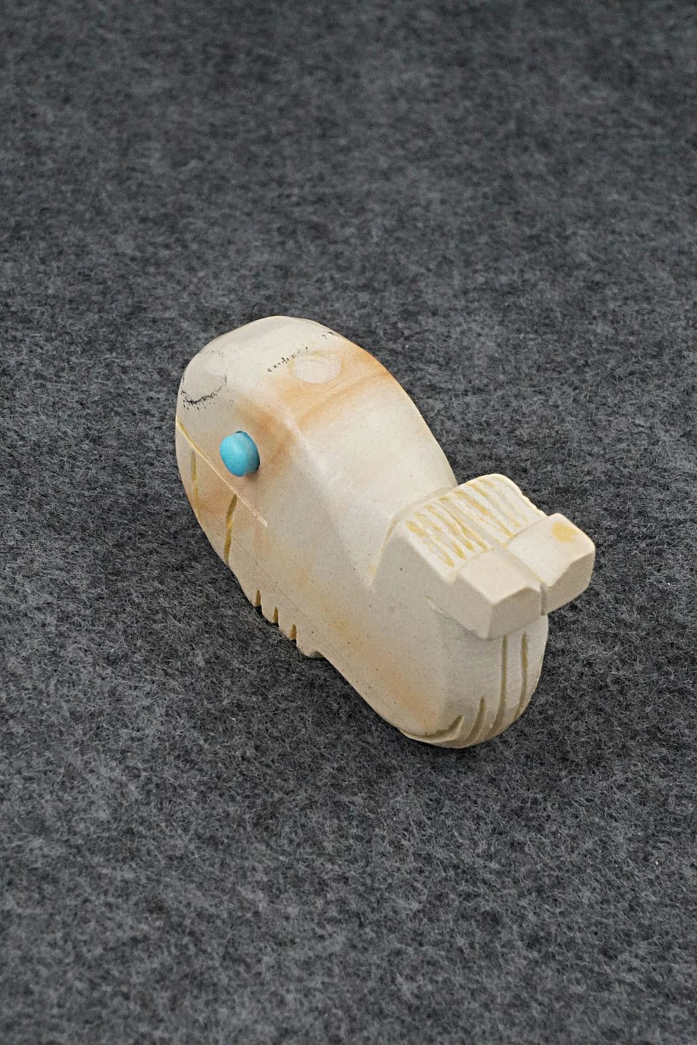 Whale Zuni Fetish Carving - Cody Chavez