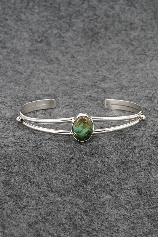 Turquoise & Sterling Silver Bracelet - Rosemary Saunders