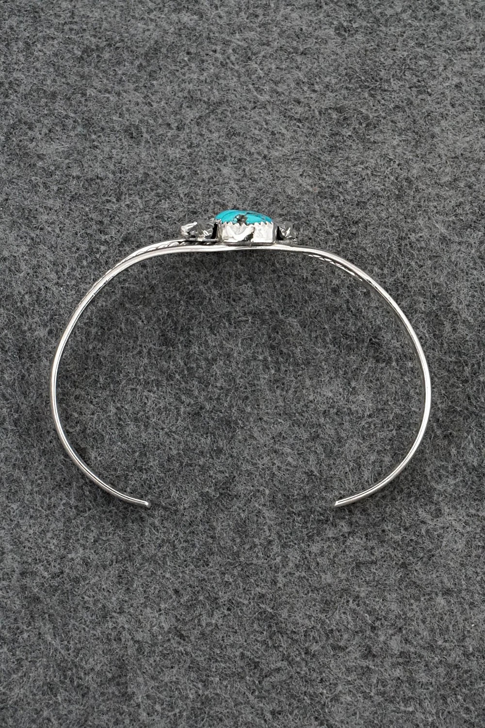 Turquoise & Sterling Silver Bracelet - Harry B. Yazzie