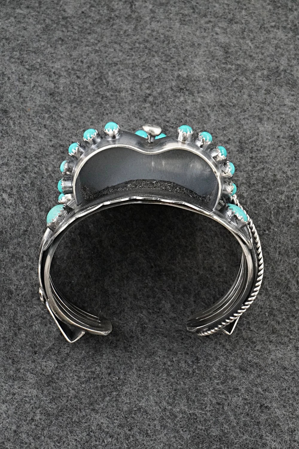 Turquoise & Sterling Silver Bracelet - Tim Yazzie