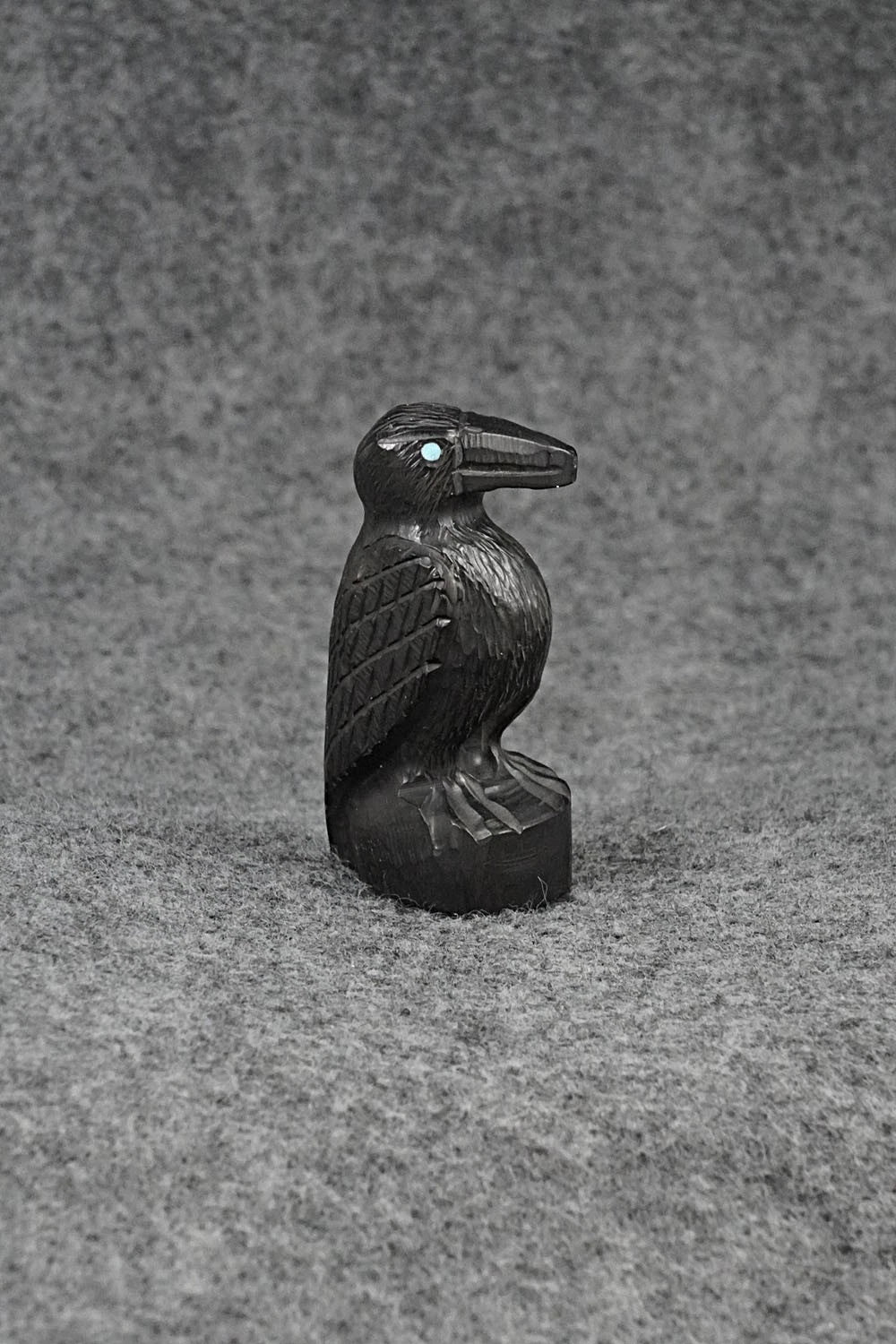 Crow Zuni Fetish Carving - Chris Peina