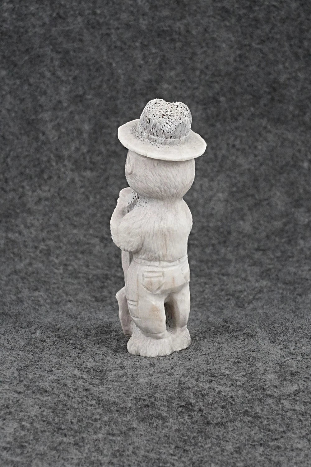 Smokey Bear Zuni Fetish Carving - Chris Peina