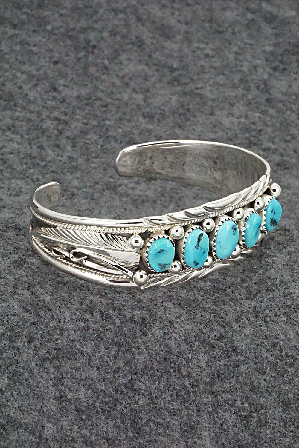Turquoise & Sterling Silver Bracelet - Davey Morgan