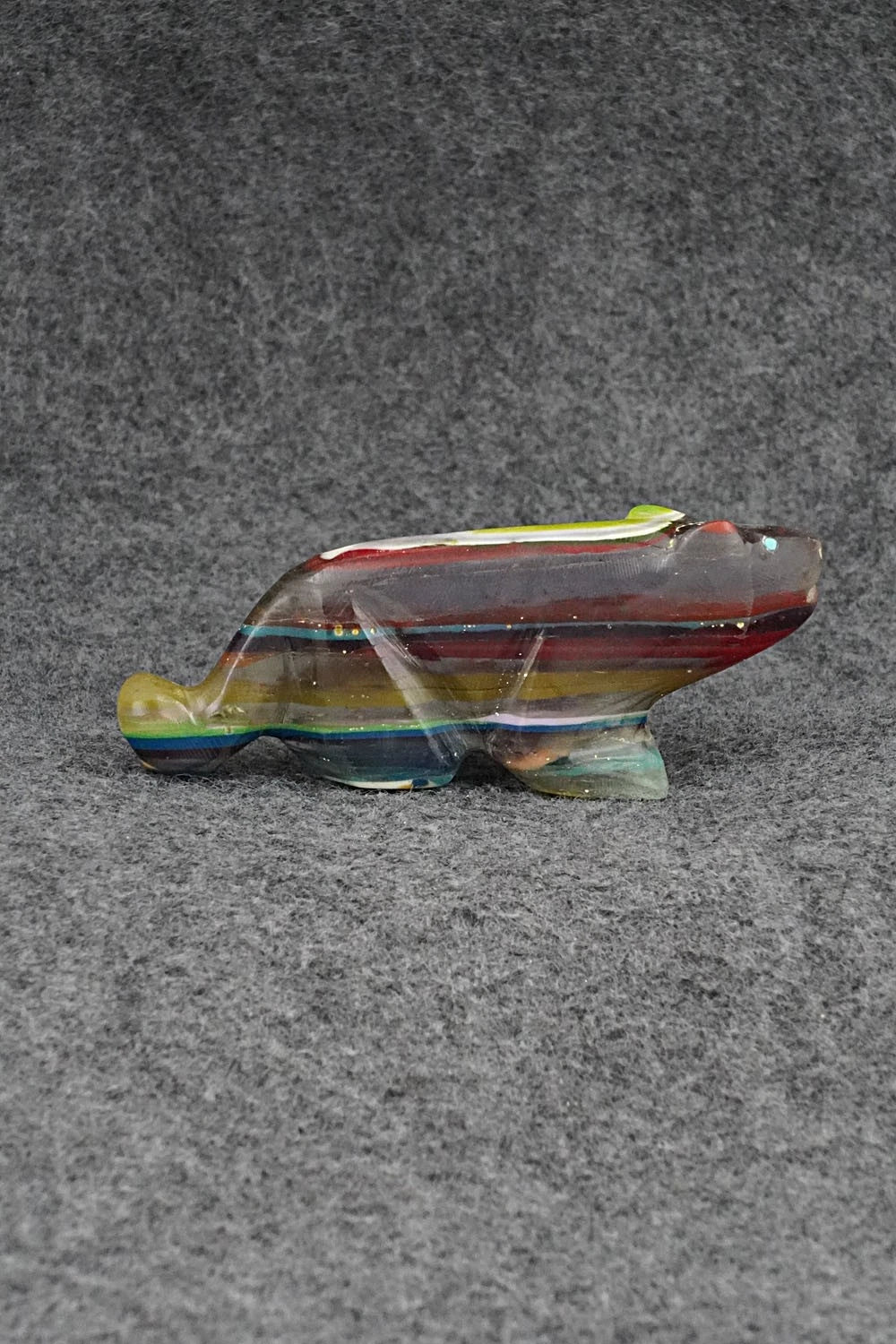 Mountain Lion Zuni Fetish Carving - David Chavez