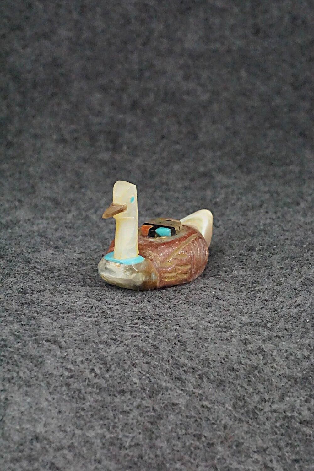 Duck Zuni Fetish Carving - Darrin Boone