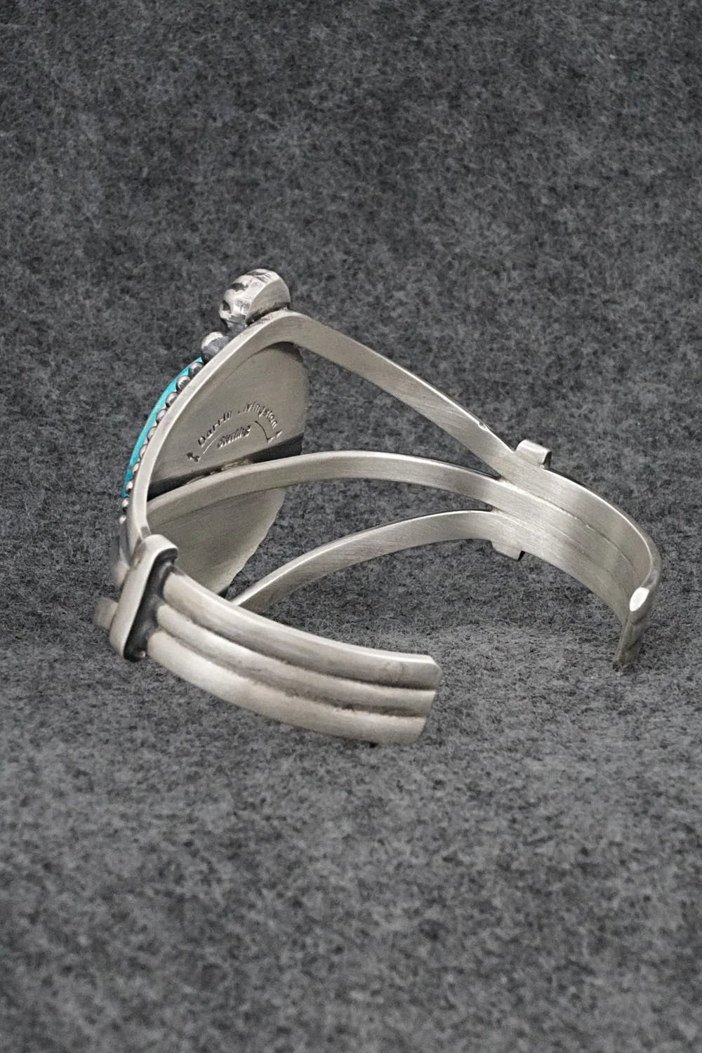Turquoise & Sterling Silver Bracelet - Darrin Livingston